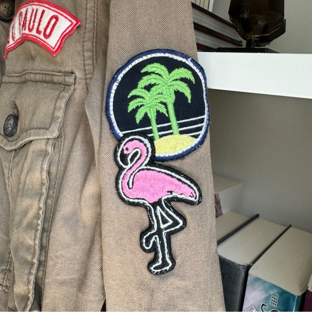 Superdry International Army Patch Jacket - image 5